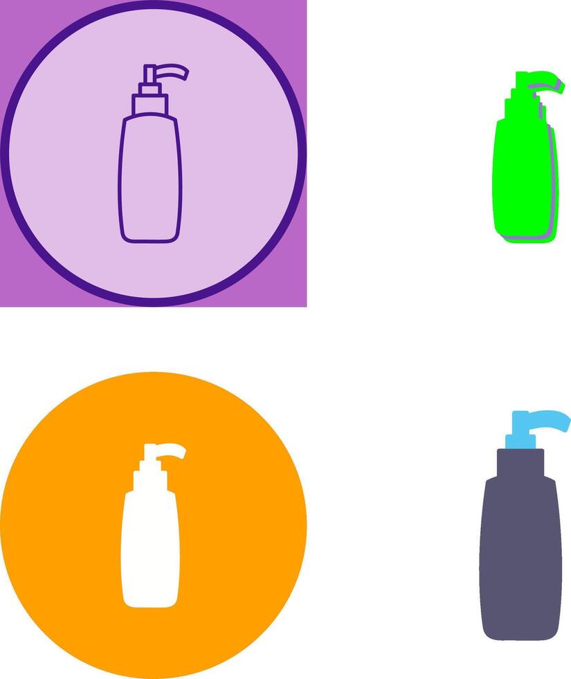 Cosmetic Product Icon Design vector