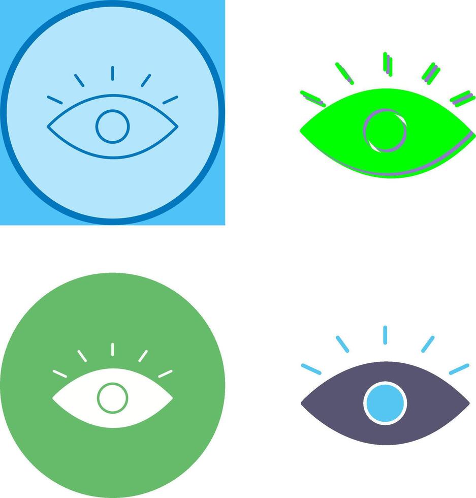 Eye Icon Design vector