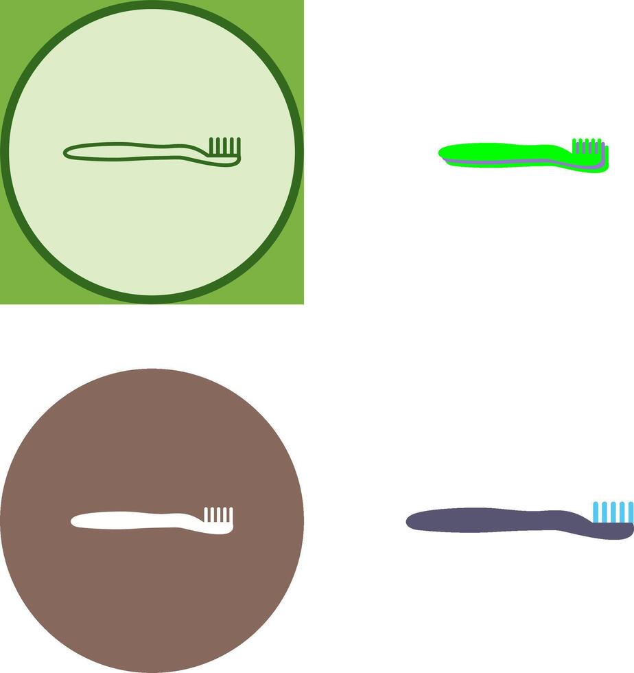 Toothbrush Icon Design vector