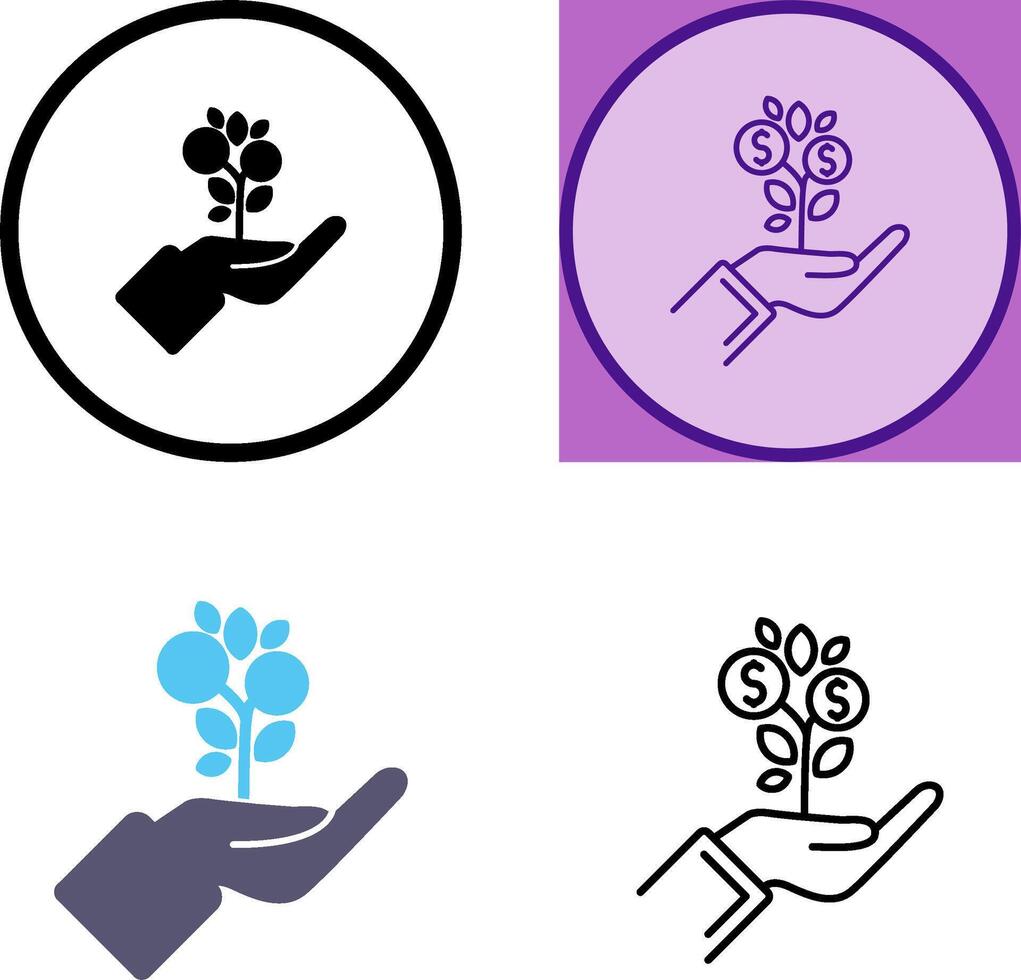 Growth Icon Design vector