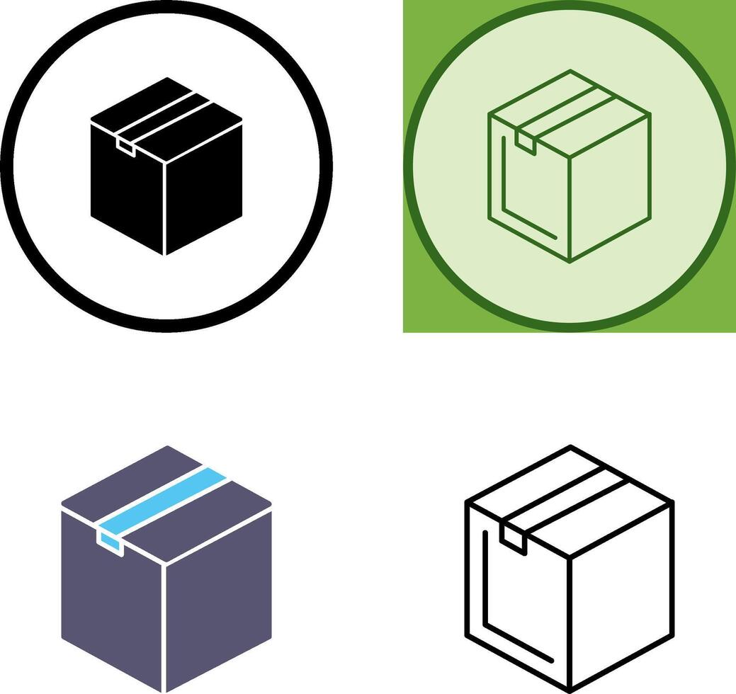 Package Icon Design vector