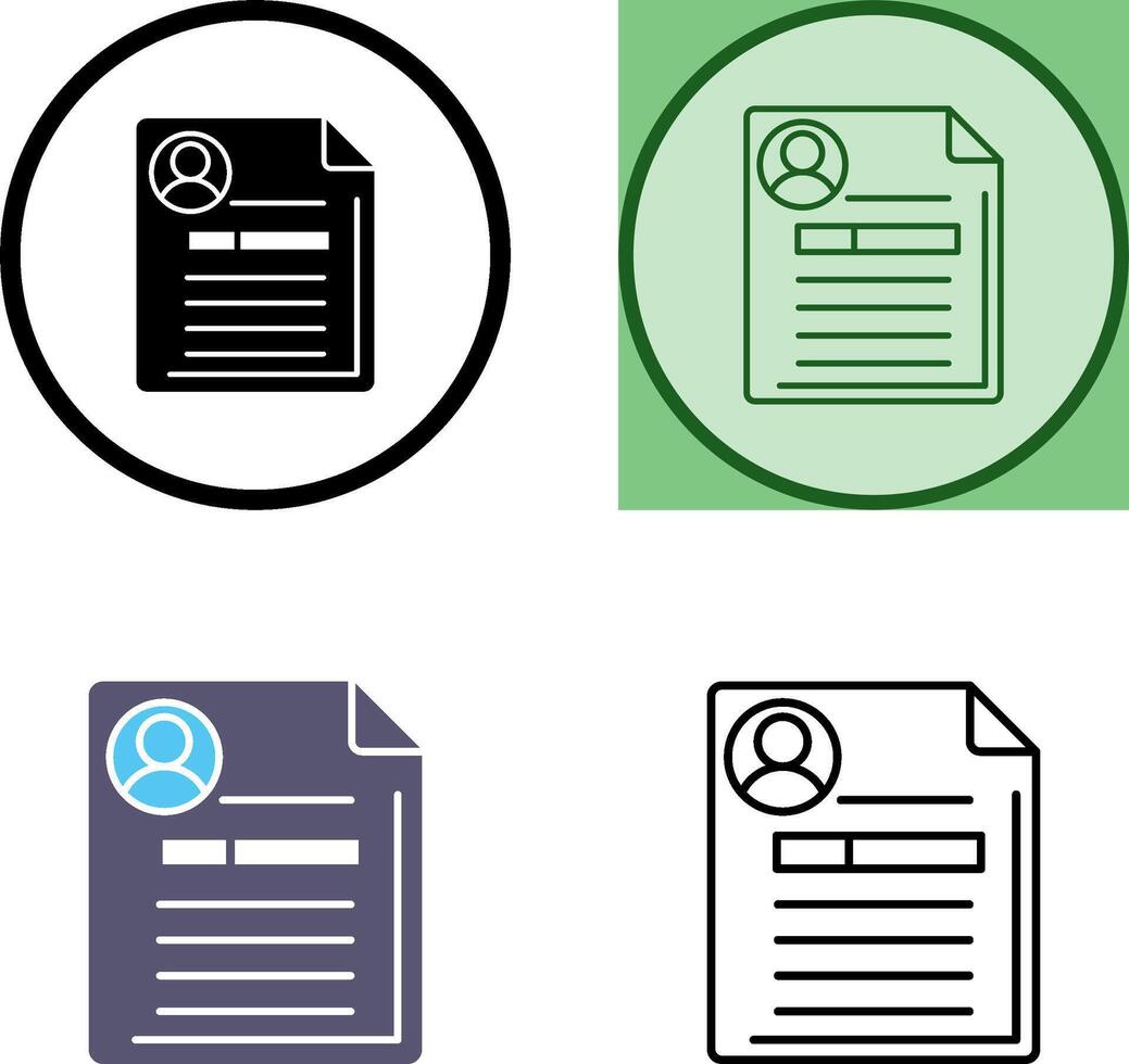 Contact Icon Design vector