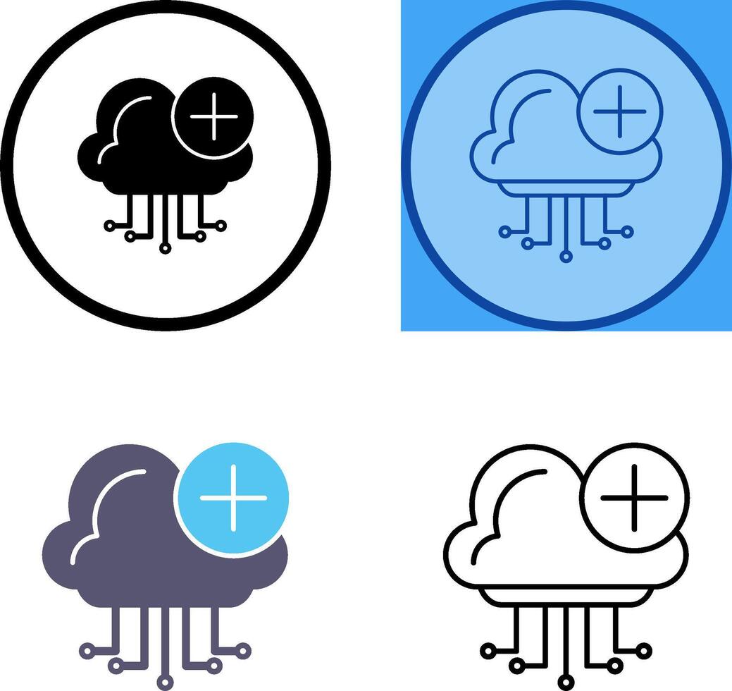 Cloud Computing Icon Design 44338774 Vector Art at Vecteezy