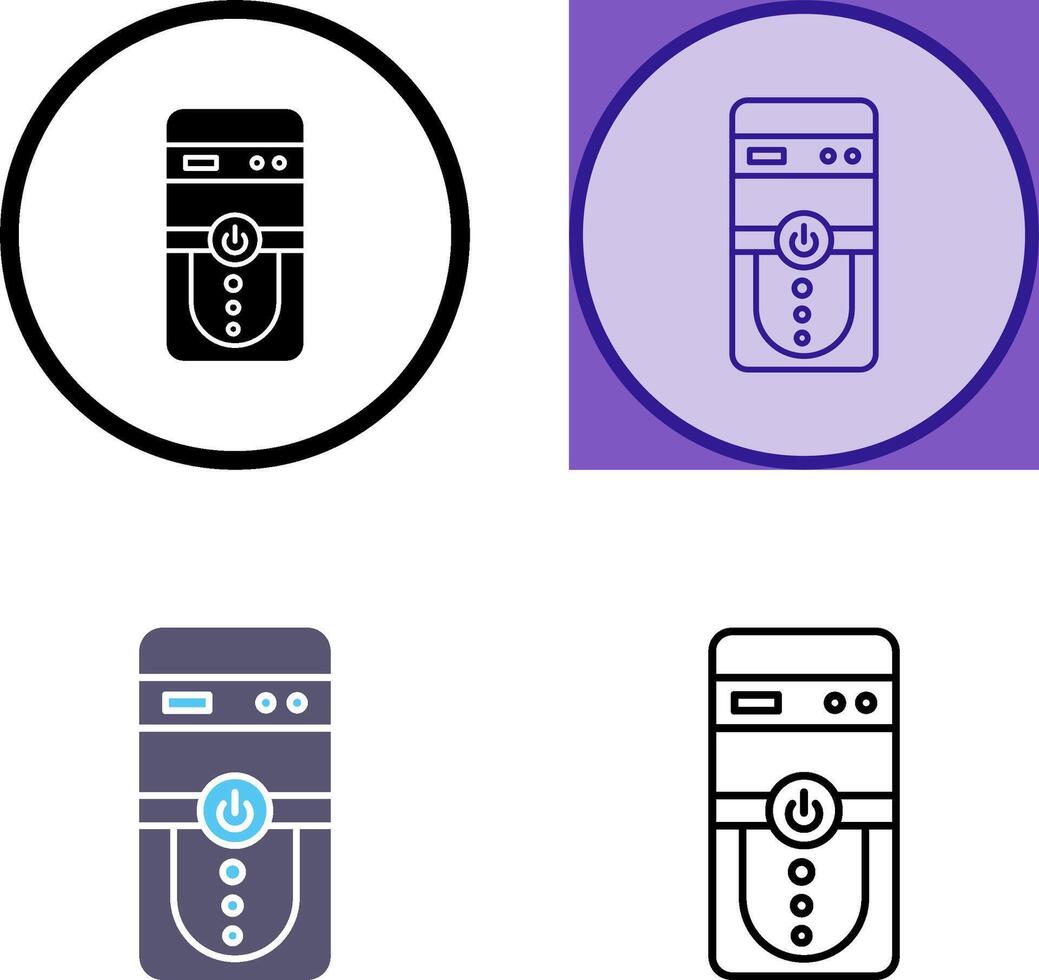 Cpu Icon Design vector