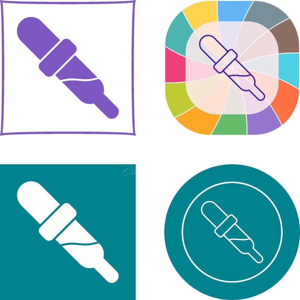 Dropper Icon Design vector