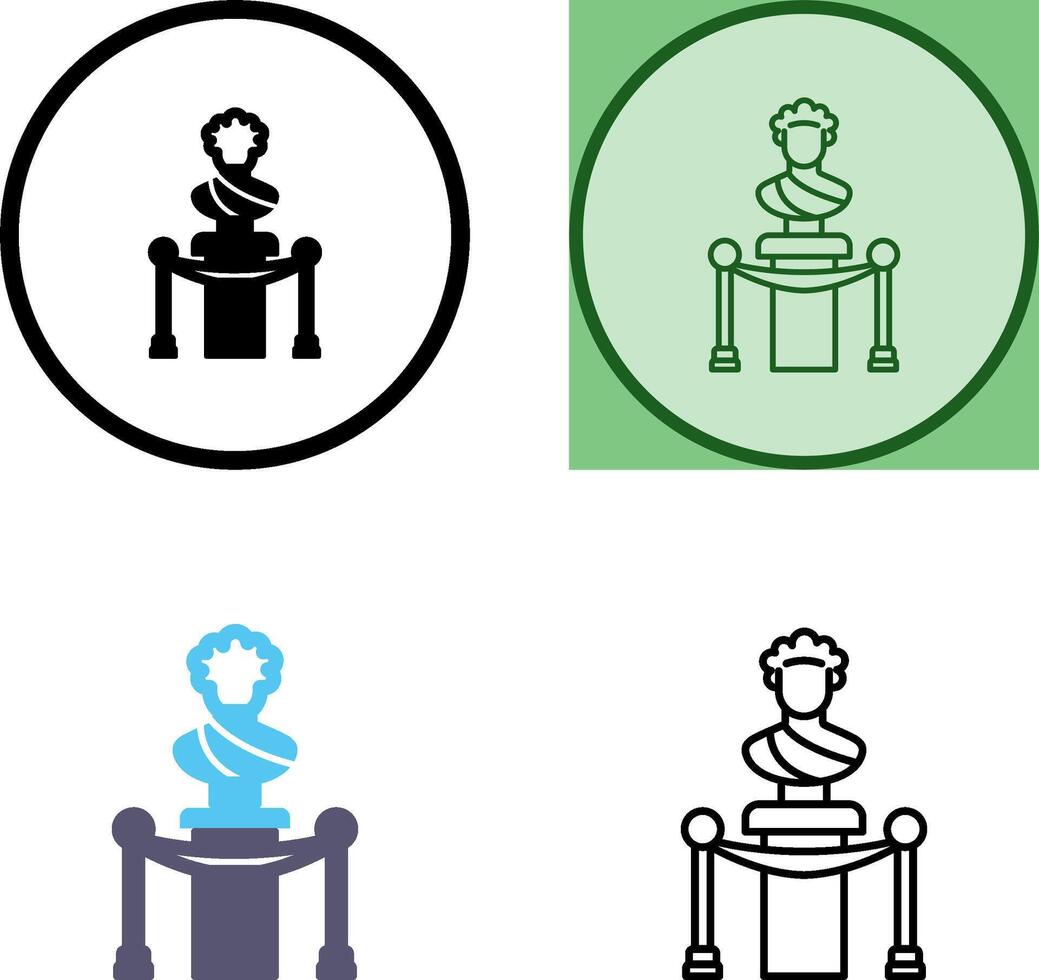 Exhibition Icon Design vector