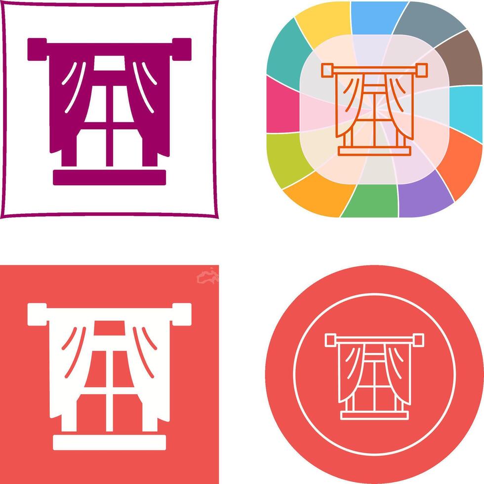 Window Icon Design vector
