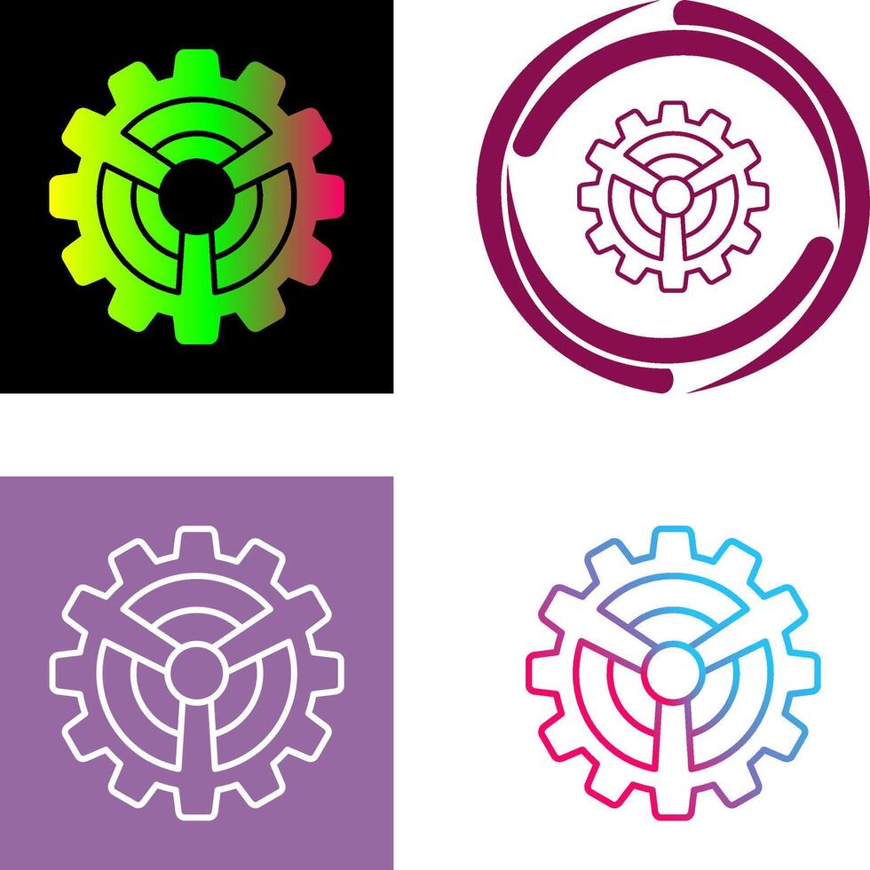 Settings Icon Design vector