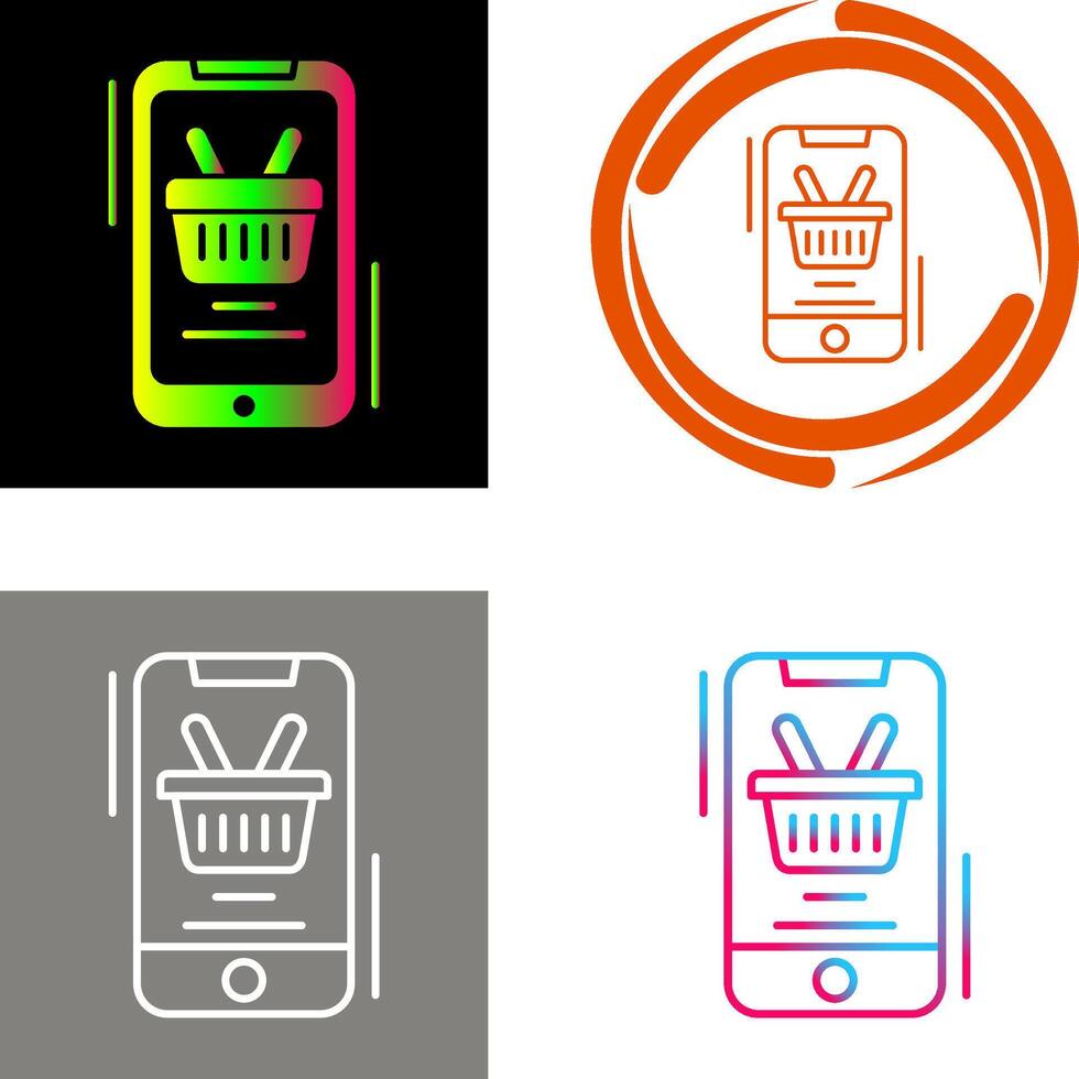 Basket Icon Design vector