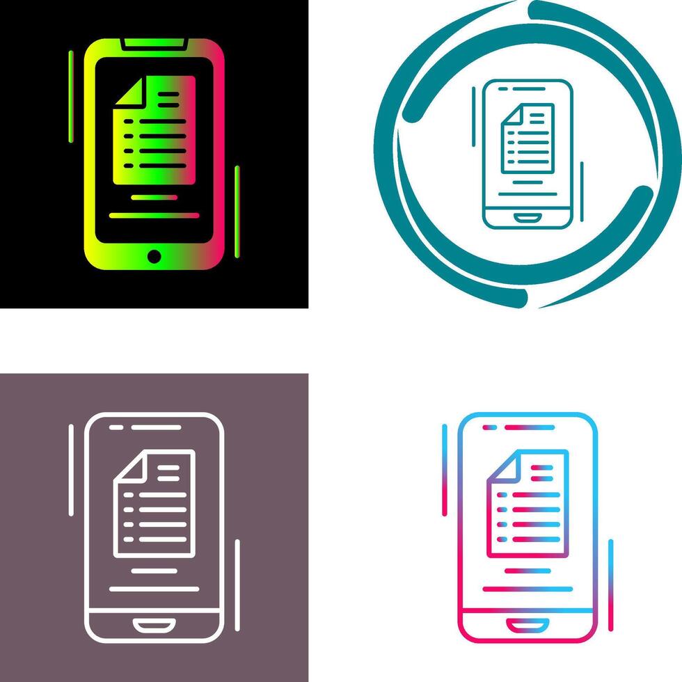 To Do List Icon Design vector