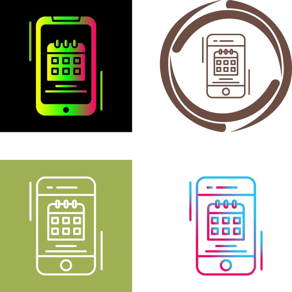Calendar Icon Design vector