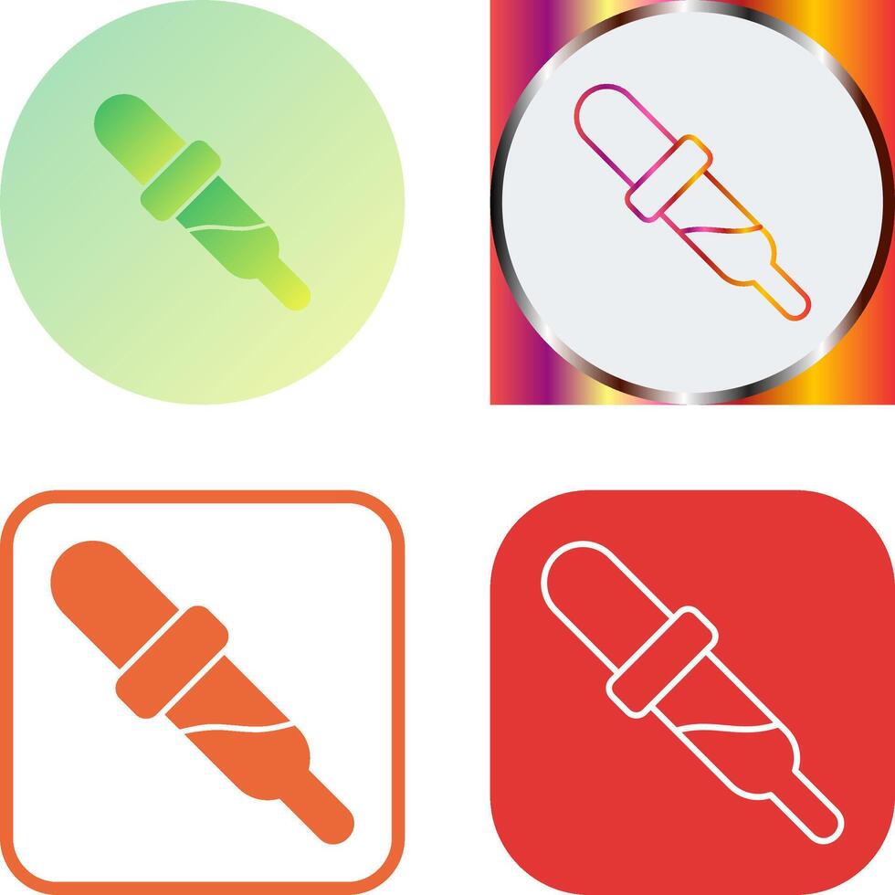 Dropper Icon Design vector