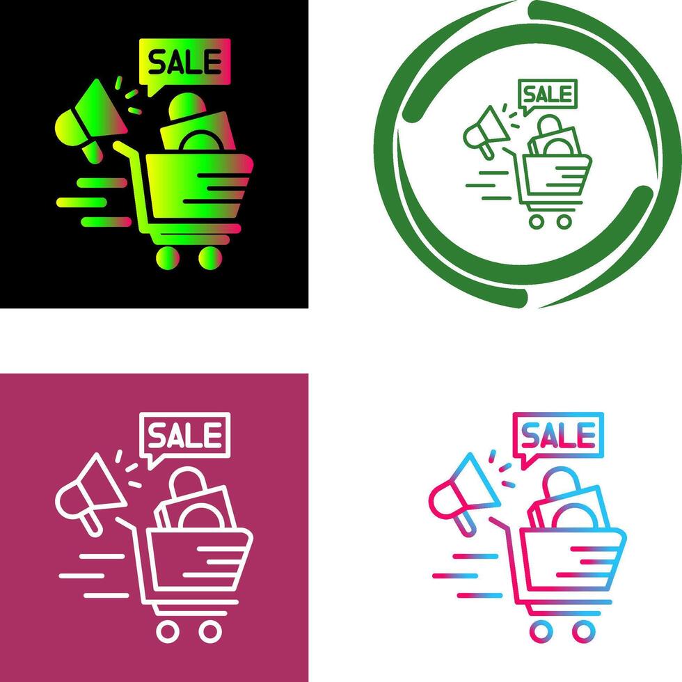 Sale Icon Design vector