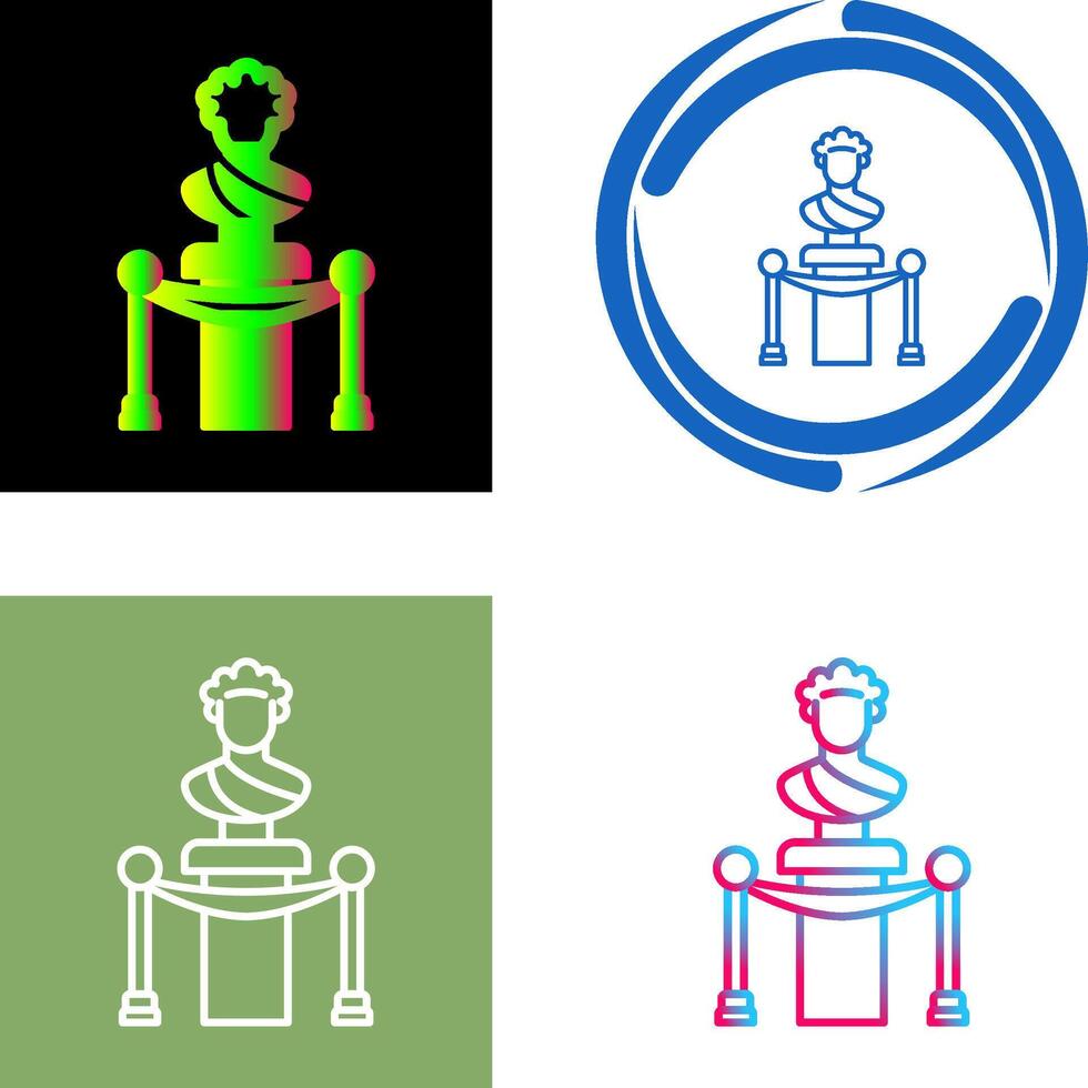 Exhibition Icon Design vector