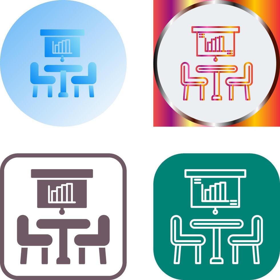 Meeting Icon Design vector