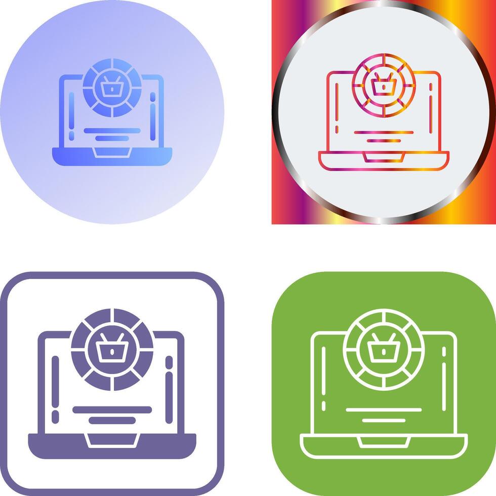 Token Icon Design vector