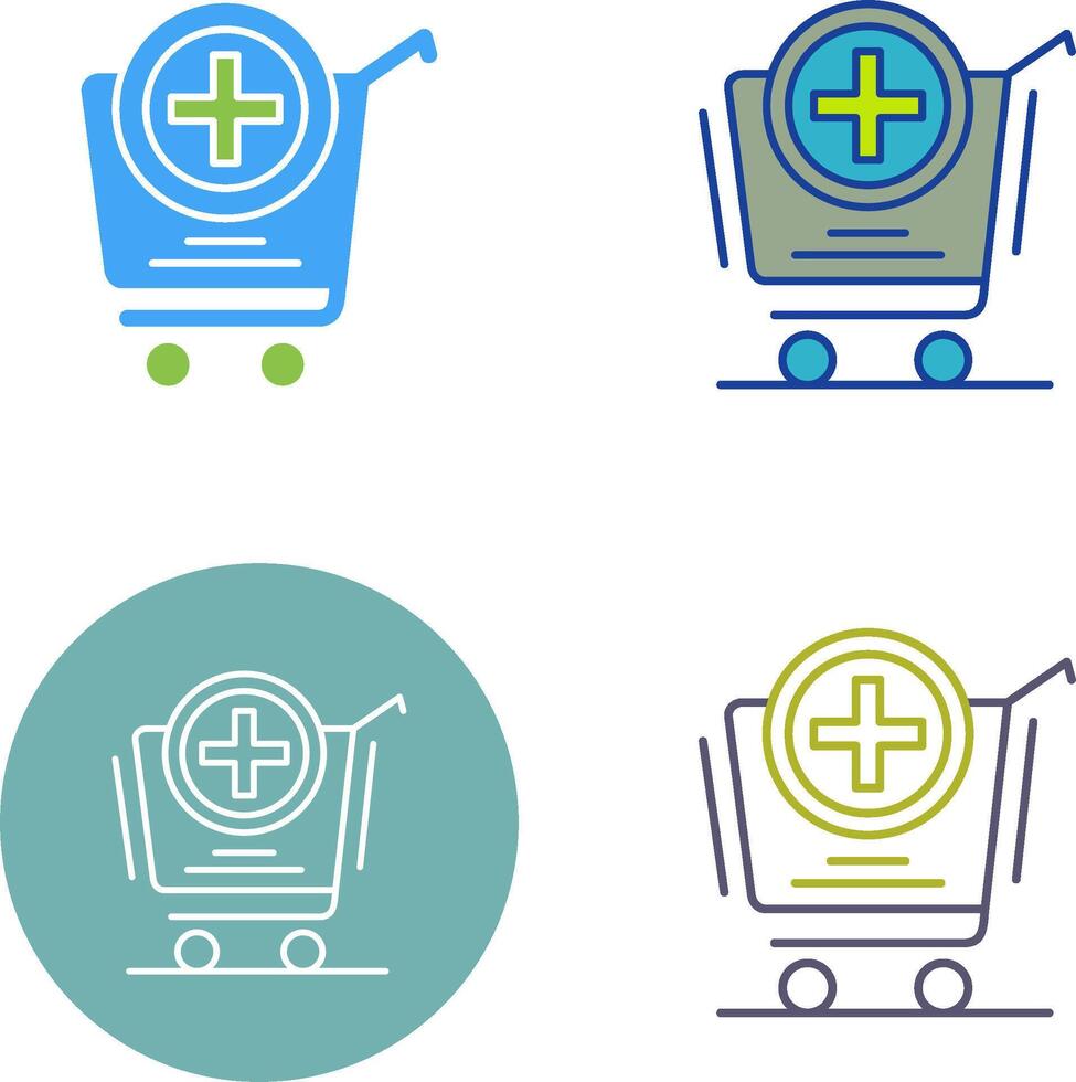 Add to Cart Icon Design vector