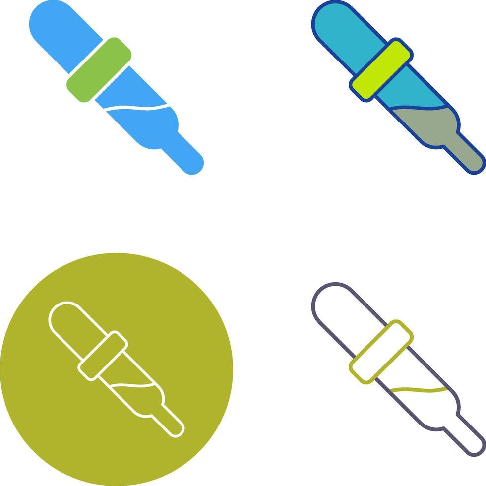 Dropper Icon Design vector
