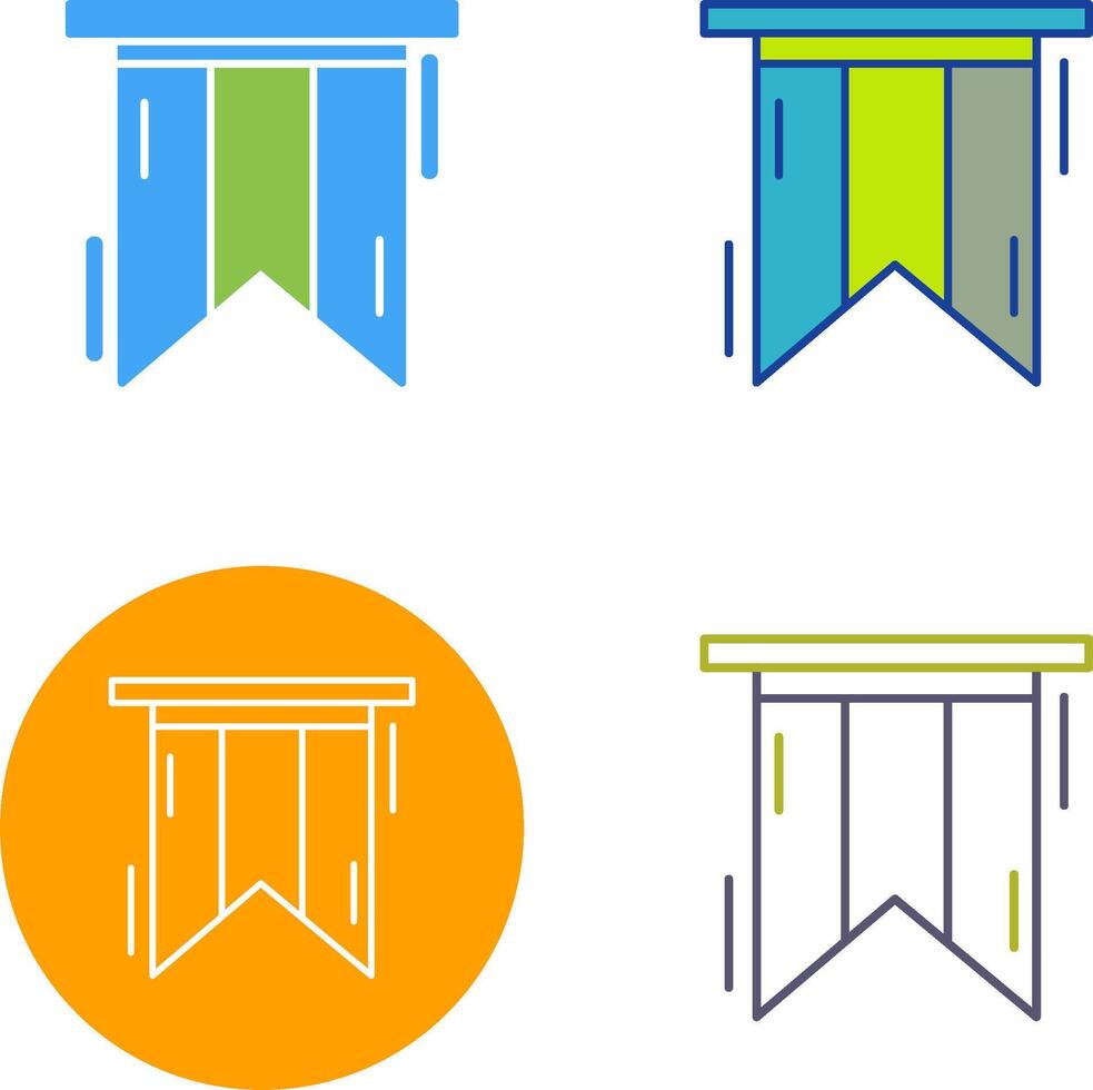 Bookmark Icon Design vector