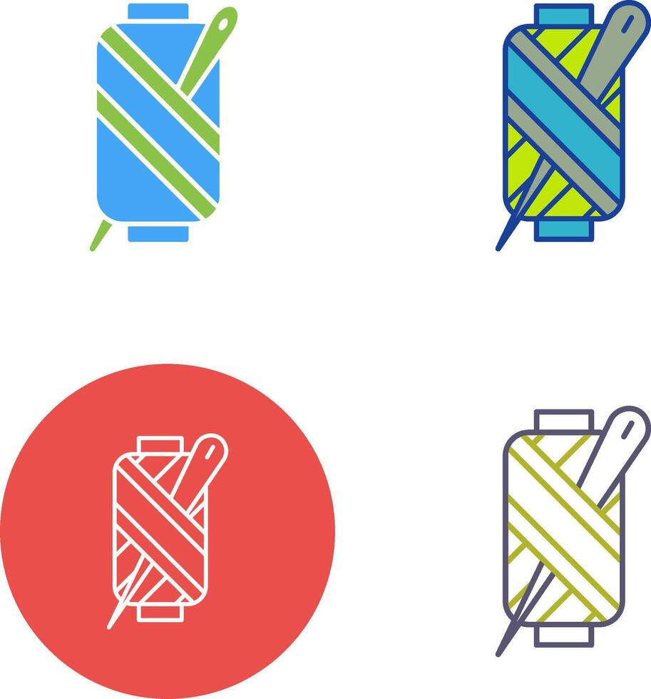Needle Icon Design vector