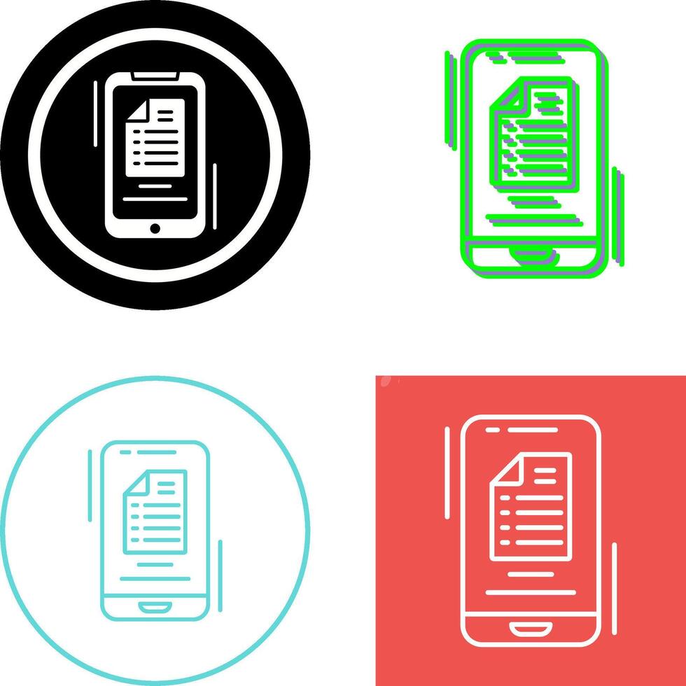 To Do List Icon Design vector