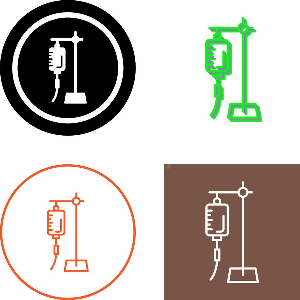 Saline Icon Design vector