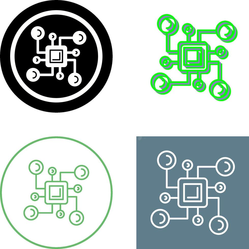 Connection Icon Design vector