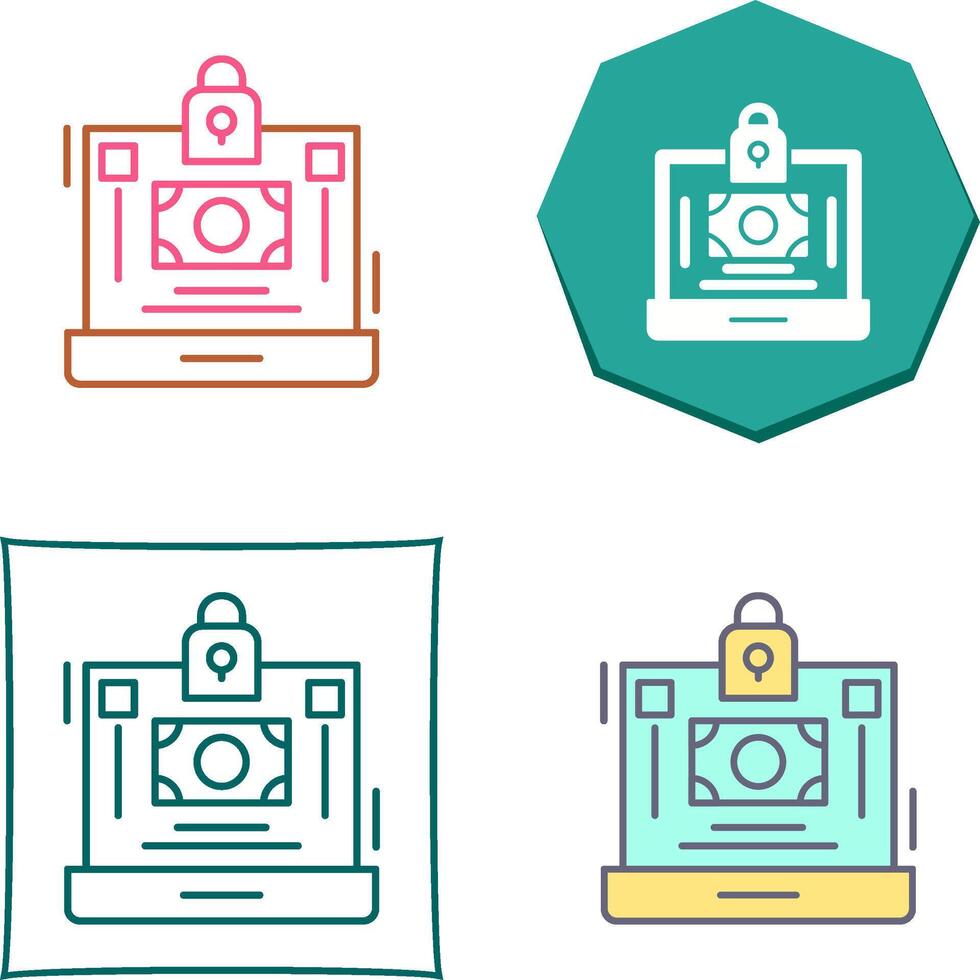 Secure Payment Icon Design vector