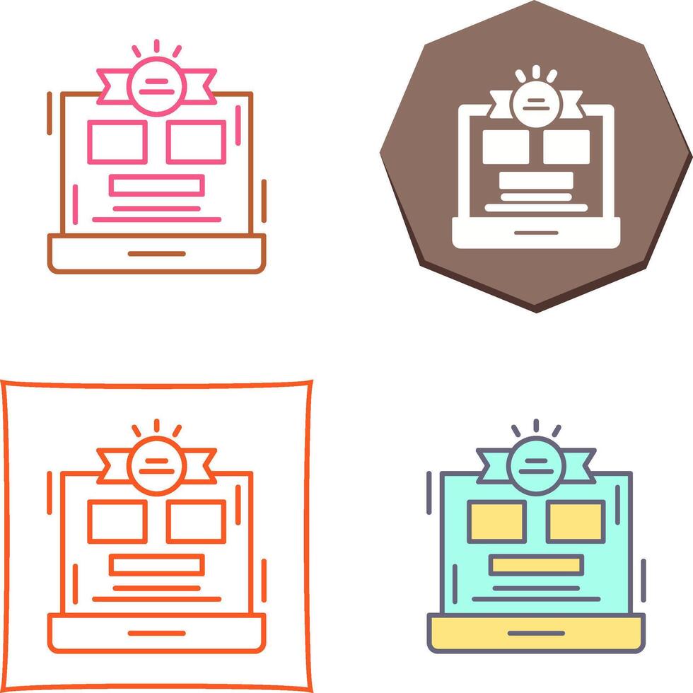 Best Offer Icon Design vector