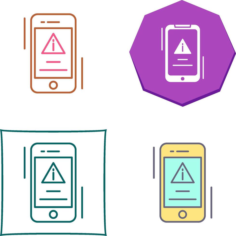 Error Icon Design vector