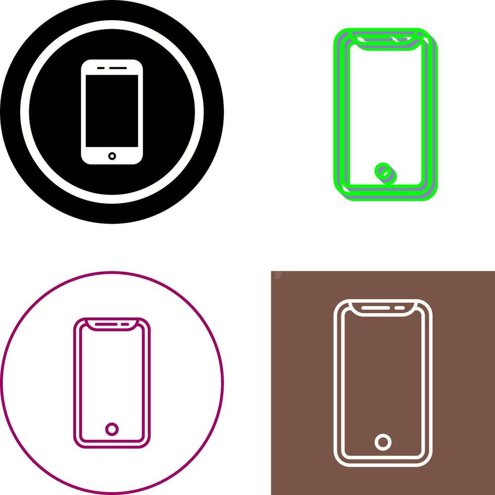 Smartphone Icon Design vector