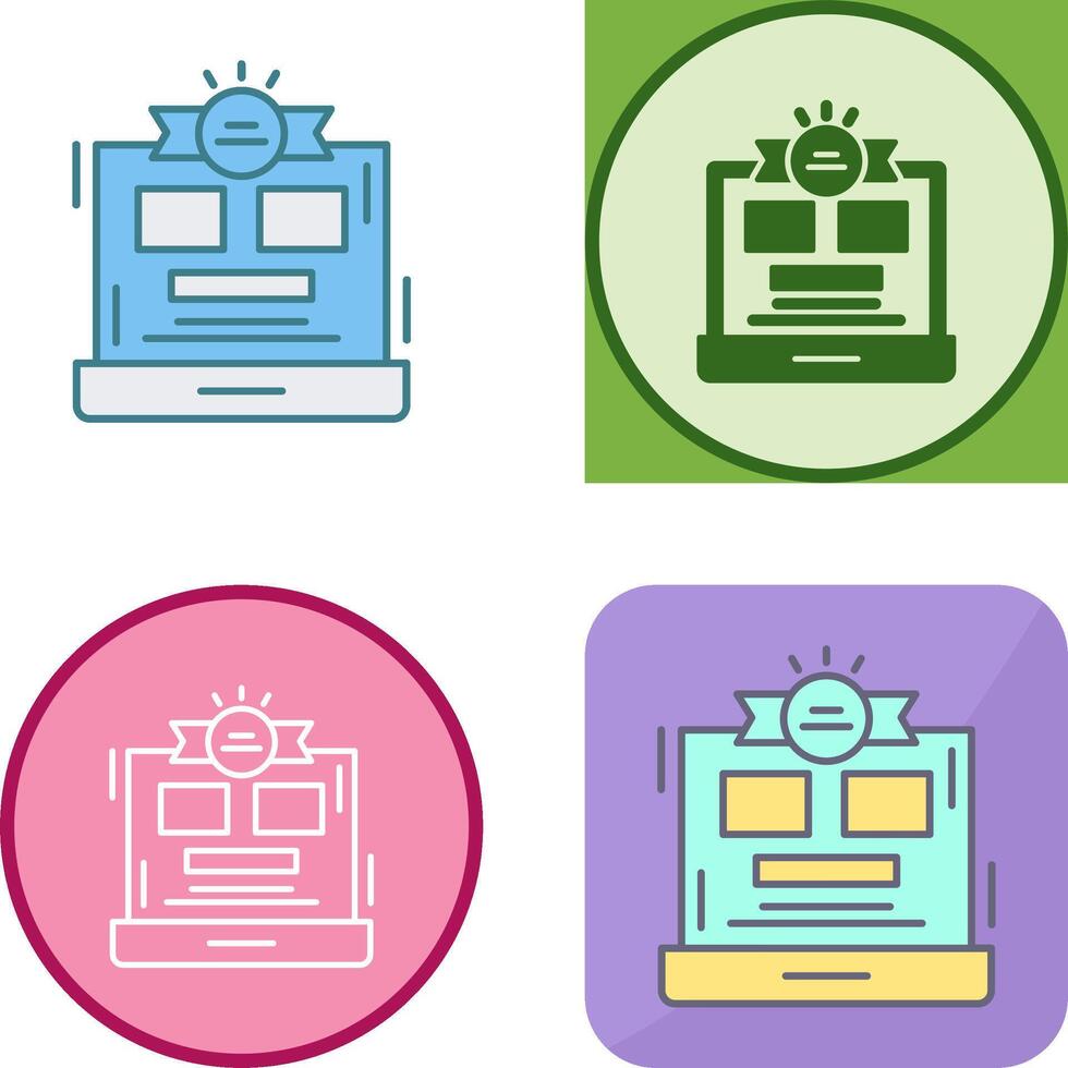 Best Offer Icon Design vector