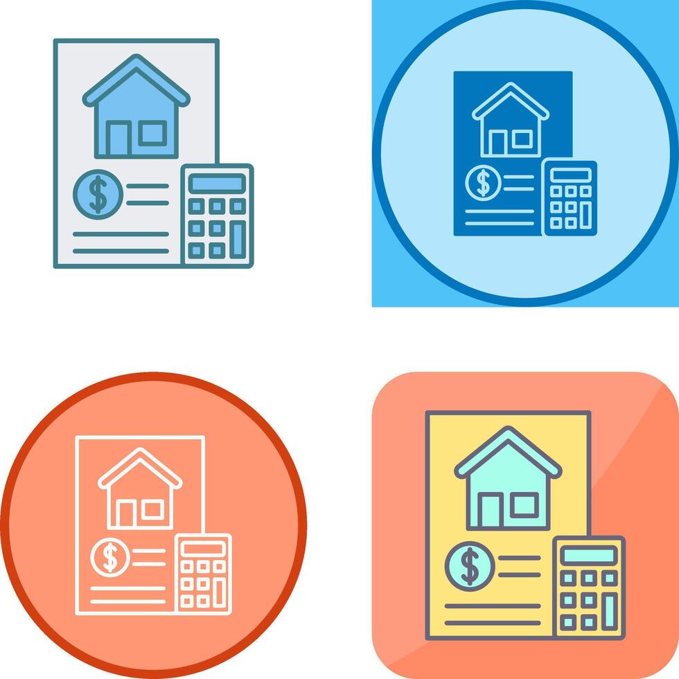 Calculator Icon Design vector