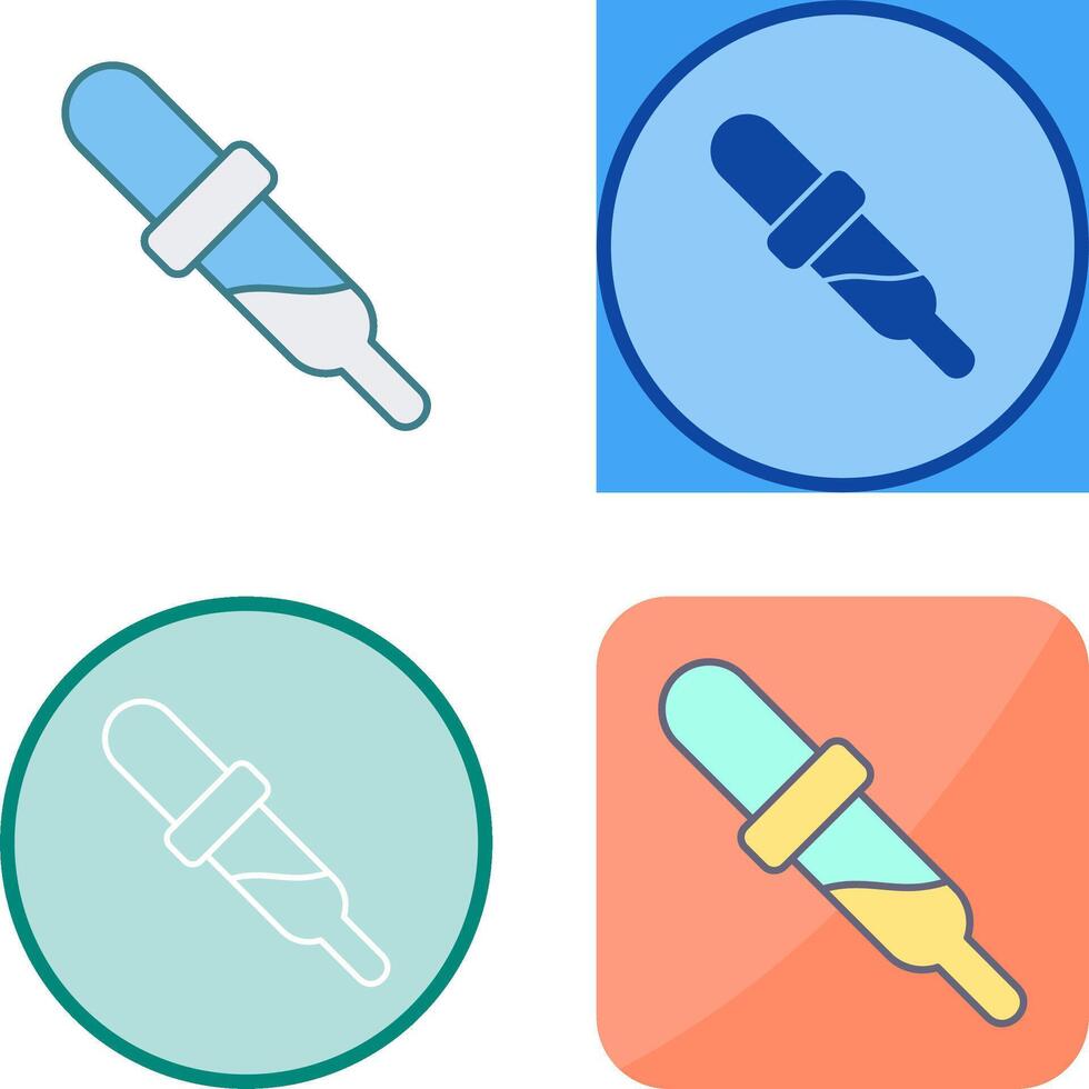 Dropper Icon Design vector