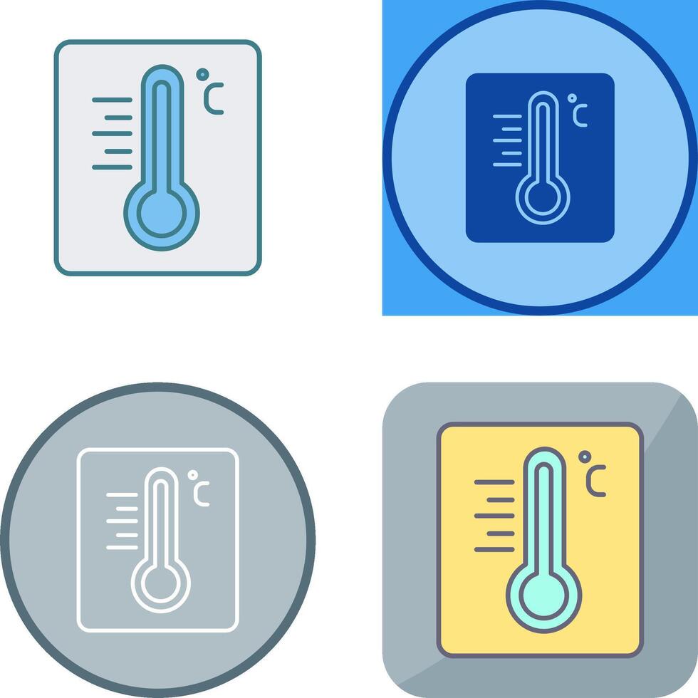 Thermometer Icon Design vector