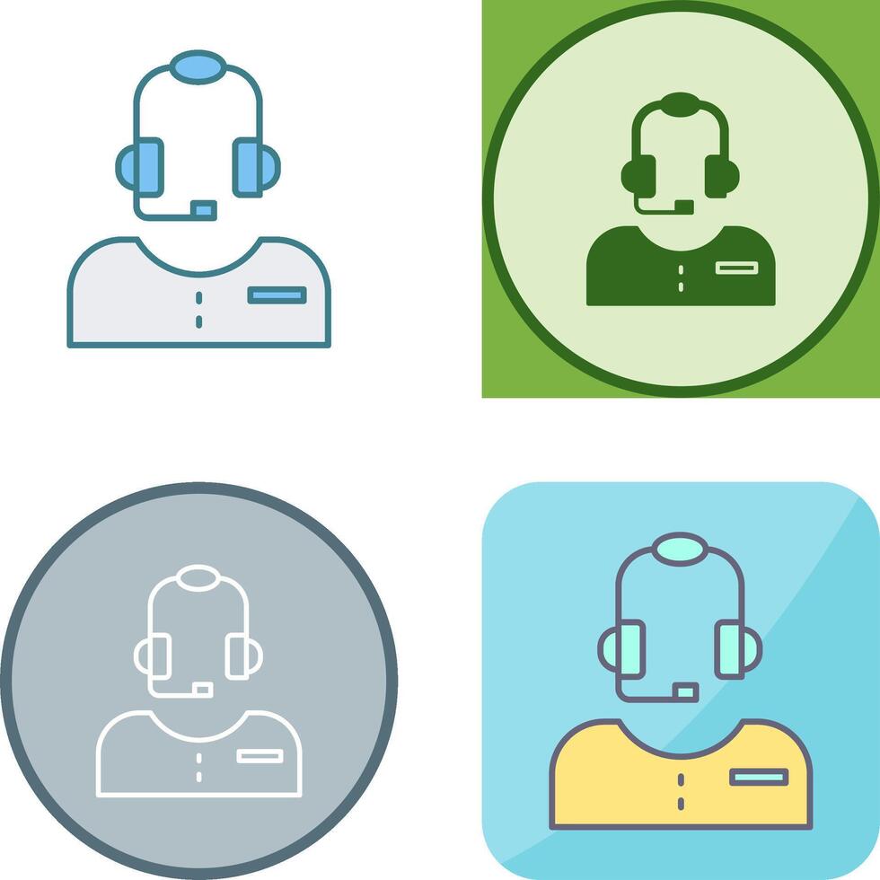 Customer Service Icon Design vector