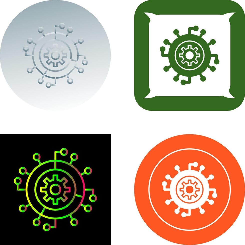 Progress Icon Design vector
