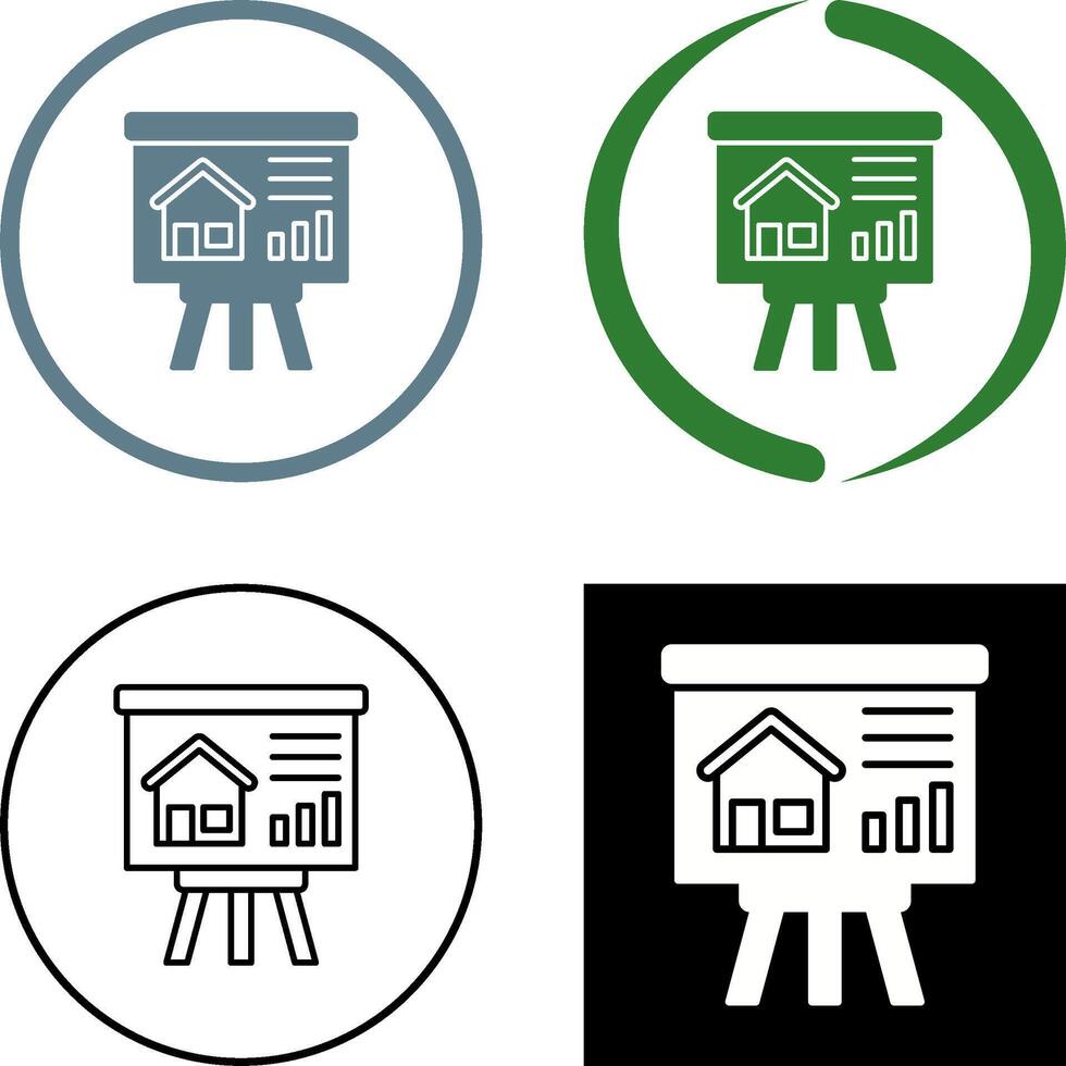 Presentation Icon Design vector