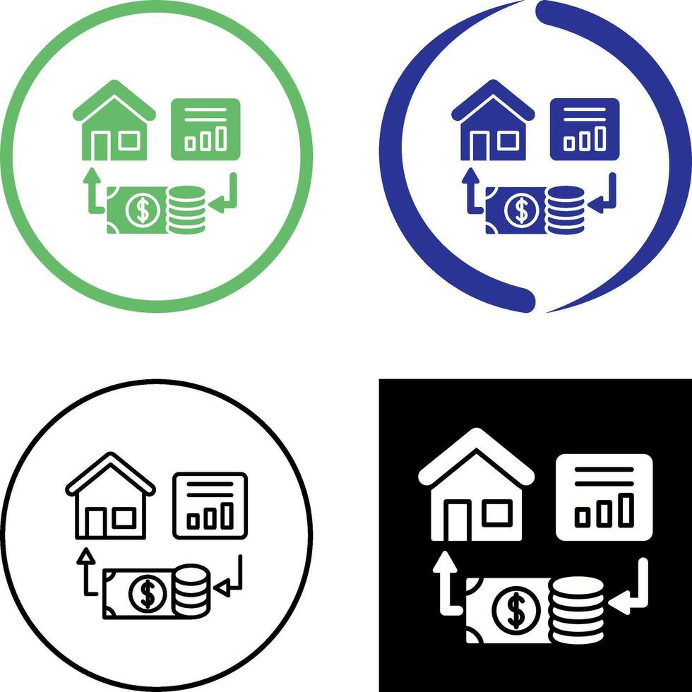 Investment Icon Design vector