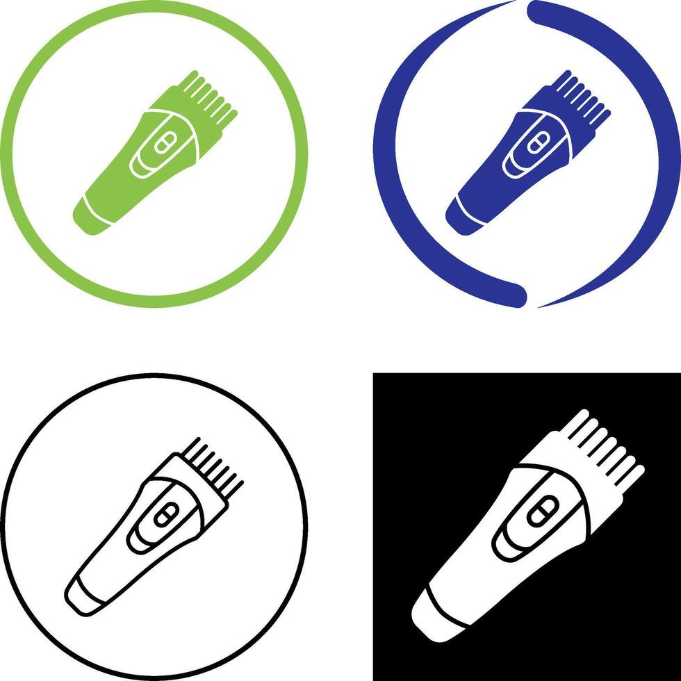 Trimmer Icon Design vector