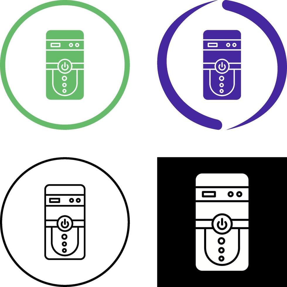 Cpu Icon Design vector