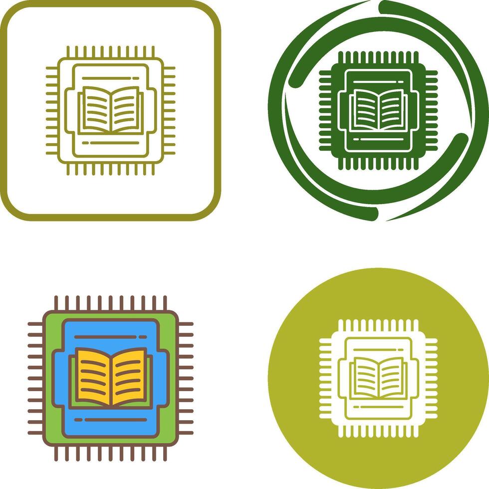 Cpu Icon Design vector