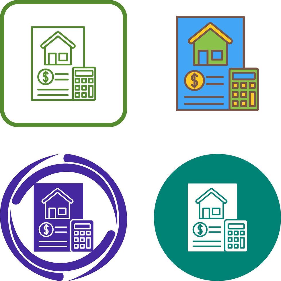 Calculator Icon Design vector