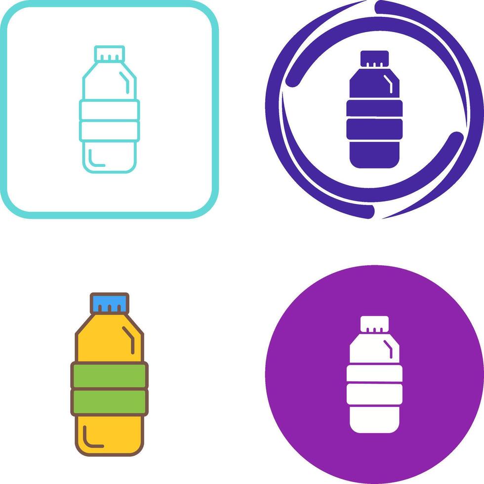 Bottle Icon Design vector