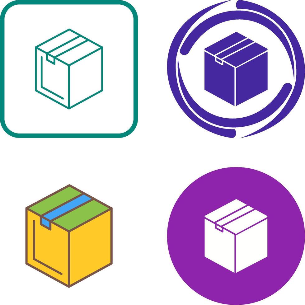 Package Icon Design vector