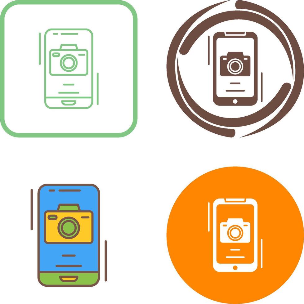 Camera Icon Design vector