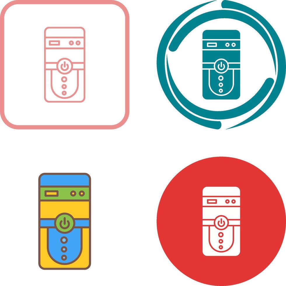 Cpu Icon Design vector