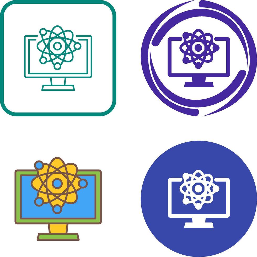 Science Icon Design vector