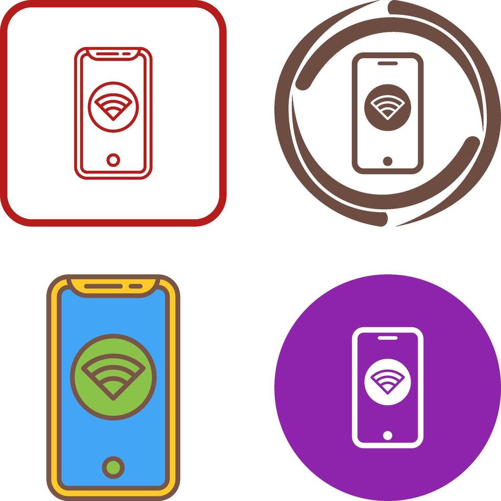 Wifi Icon Design vector
