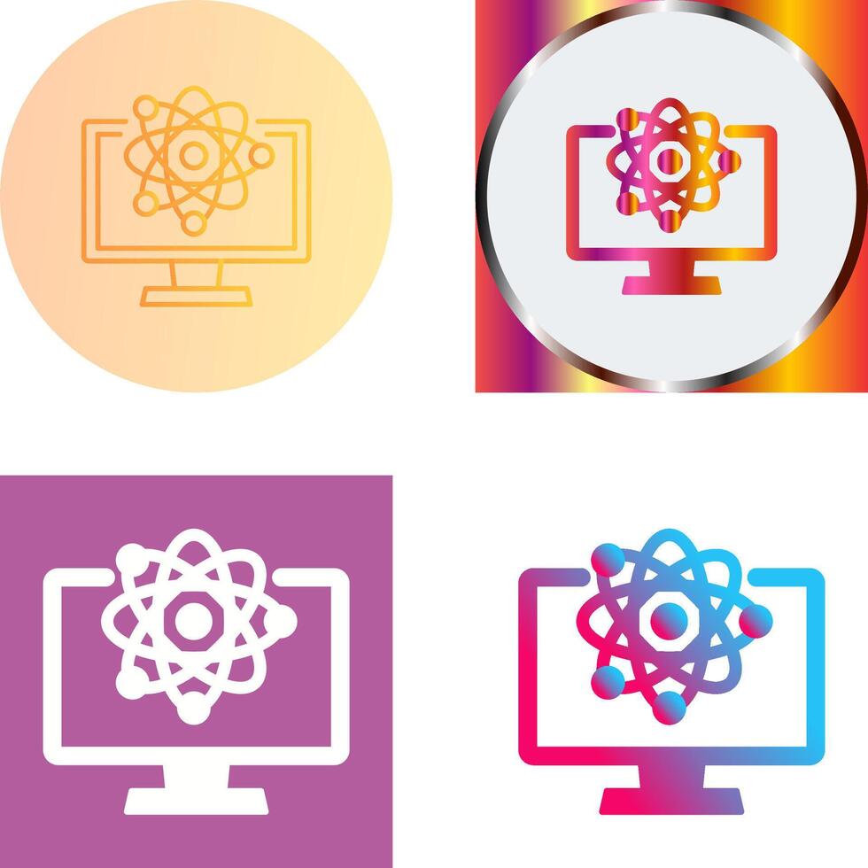 Science Icon Design vector